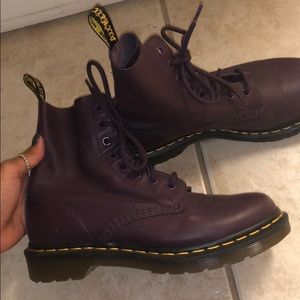 Doc Martens Boots Smooth 1460 Purple